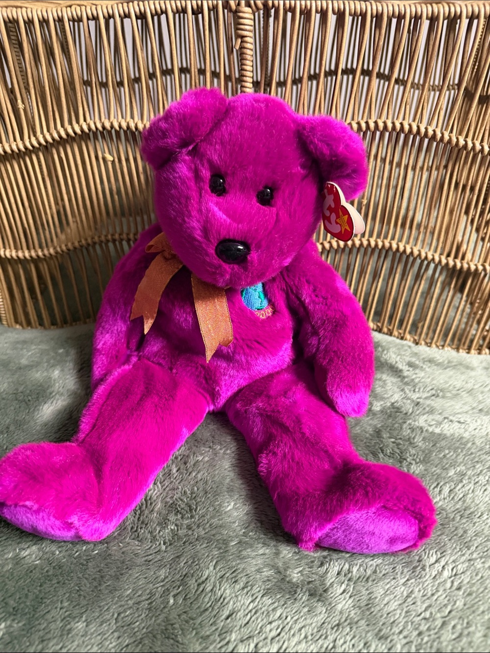Large TY Beanie baby Millennium